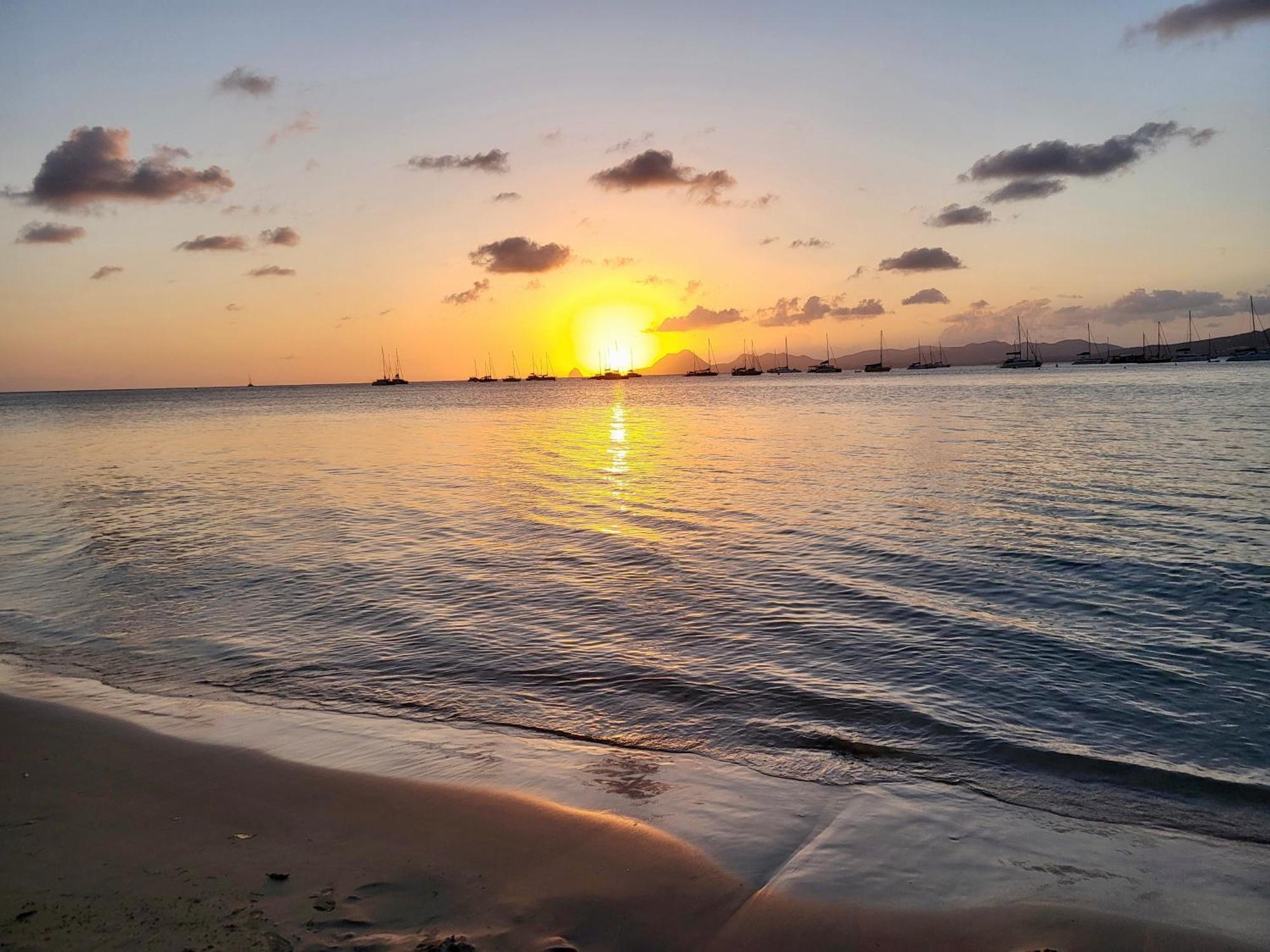 Vue Magnifique Sur La Nature , Proche Des Plages 4 A 6 Pers Riviere-Pilote Luaran gambar